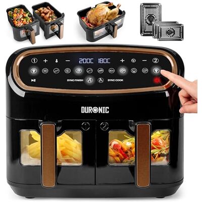 Duronic AF34 - 2x5L+10L double-drawer - Air fryer Duronic AF34 - 2x5L+10L double-drawer - Air fryer