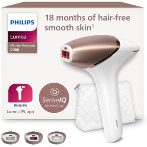 Philips Lumea 9000 Series IPL Hair Removal Device Laser Hair Removal Alternative, SenseIQ Technology, 3 Attachments for Body, Face and Precision Areas, Corded & Cordless Use, Model BRI955/00 Philips Lumea 9000 Series IPL Hair Removal Device Laser Hair Removal Alternative, SenseIQ Technology, 3 Attachments for Body, Face and Precision Areas, Corded & Cordless Use, Model BRI955/00