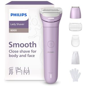 Philips Lady Shaver Series 8000 Cordless, Wet & Dry Electric Shaver, 3-Blade Shaving System, Flexible Shaving Head, LED Light, for Legs, Body & Bikini, 100 Mins. Runtime, Model BRL149/00 Philips Lady Shaver Series 8000 Cordless, Wet & Dry Electric Shaver, 3-Blade Shaving System, Flexible Shaving Head, LED Light, for Legs, Body & Bikini, 100 Mins. Runtime, Model BRL149/00