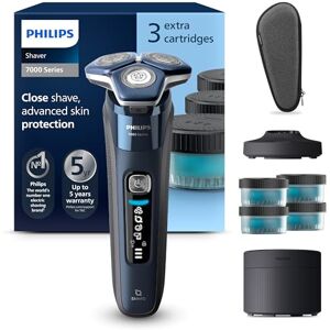 Philips S7885/63 Blue SkinIQ Wet Dry Shaver - Shaver Philips S7885/63 Blue SkinIQ Wet Dry Shaver - Shaver