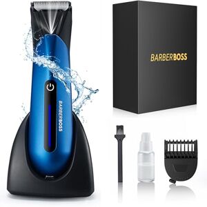 BARBERBOSS Men's Grooming Kit: Precision Pubic Hair Styler, Gentlemen’s Male Groin Shaver, Trimmer for Ultimate Body Grooming BARBERBOSS Men's Grooming Kit: Precision Pubic Hair Styler, Gentlemen’s Male Groin Shaver, Trimmer for Ultimate Body Grooming