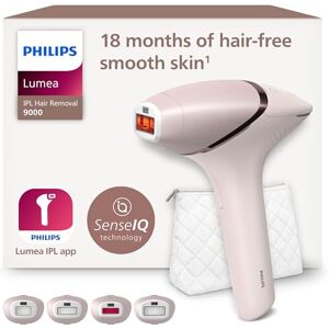 Philips Lumea 9000 Series IPL Hair Removal Device Laser Hair Removal Alternative, SenseIQ Technology, 4 Attachments for Body, Face, Bikini and Underarms, Corded & Cordless Use, Model BRI957/00 Philips Lumea 9000 Series IPL Hair Removal Device Laser Hair Removal Alternative, SenseIQ Technology, 4 Attachments for Body, Face, Bikini and Underarms, Corded & Cordless Use, Model BRI957/00
