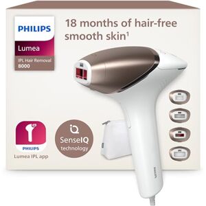 Philips Lumea 8000 Series, IPL Hair Removal Device, Laser Hair Removal Alternative, SenseIQ Technology, 4 Attachments for Body, Face, Bikini and Underarms, Model BRI948/00 Philips Lumea 8000 Series, IPL Hair Removal Device, Laser Hair Removal Alternative, SenseIQ Technology, 4 Attachments for Body, Face, Bikini and Underarms, Model BRI948/00