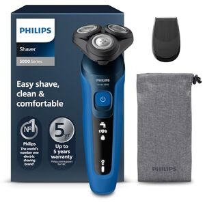 Philips Shaver Series 5000, Wet and Dry Electric Shaver for Men, ComfortTech blades 360°, Contour Heads, Advanced Display, SmartClick Precision Trimmer, S5466/18 Philips Shaver Series 5000, Wet and Dry Electric Shaver for Men, ComfortTech blades 360°, Contour Heads, Advanced Display, SmartClick Precision Trimmer, S5466/18