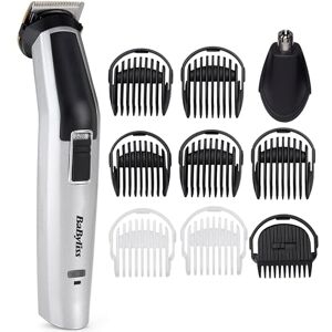 BaByliss 10-in-1 Titanium Multi Grooming Kit for Men, Beard Trimmer, Body Groomer, Nose & Ear Trimmer, Cordless, 60-Min Runtime, Precision Blades, Adjustable Comb Guides, Washable Heads, 7255U BaByliss 10-in-1 Titanium Multi Grooming Kit for Men, Beard Trimmer, Body Groomer, Nose & Ear Trimmer, Cordless, 60-Min Runtime, Precision Blades, Adjustable Comb Guides, Washable Heads, 7255U