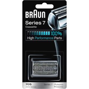 Braun Series 7 Electric Shaver Head ORIGINAL Replacement Cassette, Easily Attach Your New Shaver Head, Compatible with Generation Series 7, 70S, Silver Braun Series 7 Electric Shaver Head ORIGINAL Replacement Cassette, Easily Attach Your New Shaver Head, Compatible with Generation Series 7, 70S, Silver