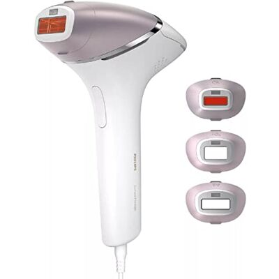 Philips Lumea Prestige BRI947/00 Corded IPL Hair Removal Device with SenseIQ and 4 attachments for Body, Face, Bikini & Underarms, Pack Of 1, 1.12 Kg Philips Lumea Prestige BRI947/00 Corded IPL Hair Removal Device with SenseIQ and 4 attachments for Body, Face, Bikini & Underarms, Pack Of 1, 1.12 Kg