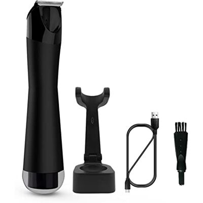 Jazuaiao Electric Groin Hair Trimmer Pubic Hair Trimmer Body Grooming for Men Epilator Rechargeable Shaver for Electric Intimate for Women Jazuaiao Electric Groin Hair Trimmer Pubic Hair Trimmer Body Grooming for Men Epilator Rechargeable Shaver for Electric Intimate for Women