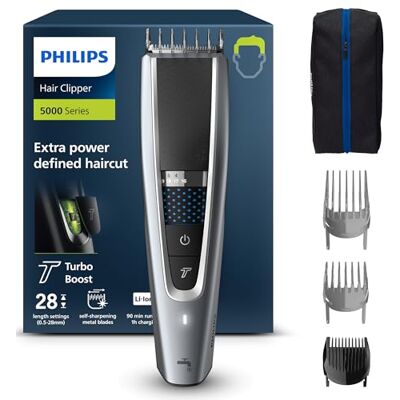 Philips Hair Clipper Series 5000 with Trim-n-Flow Pro Technology (Model HC5630/15) Philips Hair Clipper Series 5000 with Trim-n-Flow Pro Technology (Model HC5630/15)