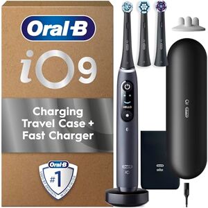 Oral-B iO9 Electric Toothbrush Black Onyx - Refills Oral-B iO9 Electric Toothbrush Black Onyx - Refills