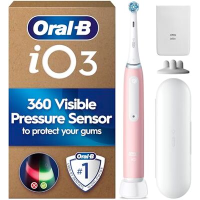Oral-B iO3 Blush Pink Electric Toothbrush - Electric Toothbrush Oral-B iO3 Blush Pink Electric Toothbrush - Electric Toothbrush
