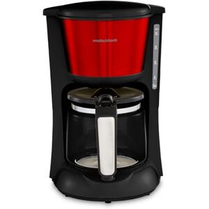Morphy Richards 162503 Equip Filter Coffee Machine - Red & Black Morphy Richards 162503 Equip Filter Coffee Machine - Red & Black