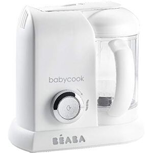 Béaba BEABA Babycook Solo 4 in 1 Baby Food Maker: Processor, Blender, Cooker & Soft Steamer Quick Food Diversification White/Silver Béaba BEABA Babycook Solo 4 in 1 Baby Food Maker: Processor, Blender, Cooker & Soft Steamer Quick Food Diversification White/Silver