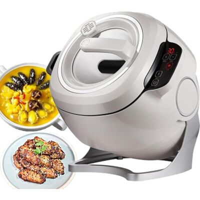 Tiuheyo Commercial Intelligent Automatic Cooking,360° Rotating Drum Food Processor with Smart Touch Screen,3d Heating,Multi-Function Stir-Fry Auto Cooker Tiuheyo Commercial Intelligent Automatic Cooking,360° Rotating Drum Food Processor with Smart Touch Screen,3d Heating,Multi-Function Stir-Fry Auto Cooker