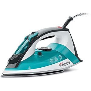 Polti Vaporella Quick&Comfort QC120 Steam Iron with stainless steel soleplate, Handle with soft touch pad, 2400 W, Steam boost 180 g, White/Blue/Black Polti Vaporella Quick&Comfort QC120 Steam Iron with stainless steel soleplate, Handle with soft touch pad, 2400 W, Steam boost 180 g, White/Blue/Black