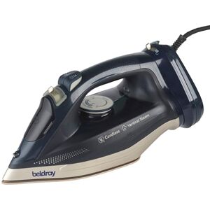 Beldray Cordless Glide Steam Iron – Use Corded Or Cordless, 2600W, Ceramic Soleplate, 320ml Water Tank, Water Spray Function & Self Clean, Vertical 120g/min Steam Shot, Variable Temperature Control Beldray Cordless Glide Steam Iron – Use Corded Or Cordless, 2600W, Ceramic Soleplate, 320ml Water Tank, Water Spray Function & Self Clean, Vertical 120g/min Steam Shot, Variable Temperature Control