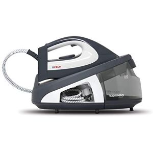 Polti Vaporella Simply VS10.12 Steam Iron Station 6.5 Bar Unlimited Battery Life 120 g/min Steam Outlet Grey and White Polti Vaporella Simply VS10.12 Steam Iron Station 6.5 Bar Unlimited Battery Life 120 g/min Steam Outlet Grey and White