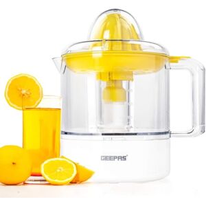 GEEPAS 25W Citrus Juicer for Quick, Healthy, Nutritious Juices Effortless Juicer with Bi-Direction Twist Copper Motor, 1 Litre Capacity 2 Year Warranty GEEPAS 25W Citrus Juicer for Quick, Healthy, Nutritious Juices Effortless Juicer with Bi-Direction Twist Copper Motor, 1 Litre Capacity 2 Year Warranty