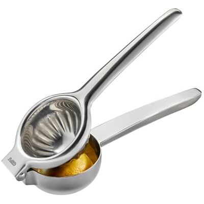 Gefu LEMON Citrus Press, Stainless Steel Manual Juicer for Lemons, Limes and Small Oranges Gefu LEMON Citrus Press, Stainless Steel Manual Juicer for Lemons, Limes and Small Oranges