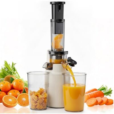 kawu Cold Press Juicer Machine, Mini Slow Masticating Juicer for Vegetables and Fruits, High Juice Yield, Dual Filter, BPA-Free, Easy to Clean, Compact & Small Size Juice Extractor for Kitchen, Home kawu Cold Press Juicer Machine, Mini Slow Masticating Juicer for Vegetables and Fruits, High Juice Yield, Dual Filter, BPA-Free, Easy to Clean, Compact & Small Size Juice Extractor for Kitchen, Home