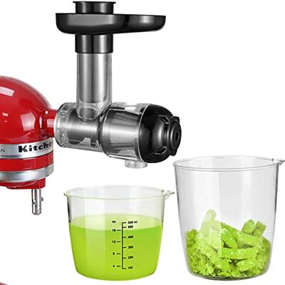 Gdrtwwh Juicer Attachment for All KitchenAid Stand Mixer, Slow Juicer Citrus Juicer Accessories, Chew Juicer Attachment Vegetable and Fruit Gdrtwwh Juicer Attachment for All KitchenAid Stand Mixer, Slow Juicer Citrus Juicer Accessories, Chew Juicer Attachment Vegetable and Fruit
