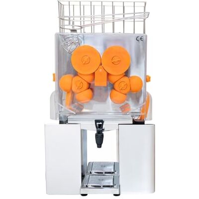 KuKoo Automatic Fruit Juicer Commercial Extractor Citrus Juice Squeezer Electric Press Machine 220V 120W Stainless Steel 40-50% Yield 22 Oranges Per Minute 1.8m Cable Serving Tap Collecting Buckets KuKoo Automatic Fruit Juicer Commercial Extractor Citrus Juice Squeezer Electric Press Machine 220V 120W Stainless Steel 40-50% Yield 22 Oranges Per Minute 1.8m Cable Serving Tap Collecting Buckets