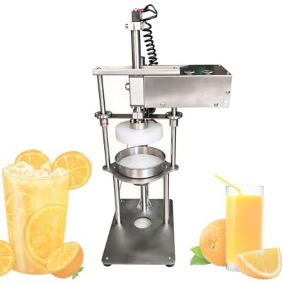 RKXKJ Electric Fruit Press Juicer, Commercial Cold Press Squeezer, 250kg Large Thrust, For Street Vending, Orange Lemon Pomegranate Juice Extractor, With Pomace Juice Separation RKXKJ Electric Fruit Press Juicer, Commercial Cold Press Squeezer, 250kg Large Thrust, For Street Vending, Orange Lemon Pomegranate Juice Extractor, With Pomace Juice Separation