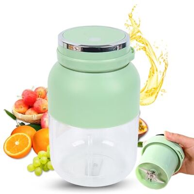 JDKJAG Juicer Machines,1.3L Portable Electric Juicer Blender 38 Blades,Dual Lids with Straw,Cold Press Juicer, Easy Clean Juicers Whole Fruit and Vegetable JDKJAG Juicer Machines,1.3L Portable Electric Juicer Blender 38 Blades,Dual Lids with Straw,Cold Press Juicer, Easy Clean Juicers Whole Fruit and Vegetable