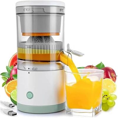 SterlingEdge Electric Citrus Juicer Fruit Orange Juice Machines Rechargeable Portable Lemon Squeezers with USB Cable Grapefruit, Oranges Lemon Efficient Juicing Machine for Fresh & Healthy Juices 45w SterlingEdge Electric Citrus Juicer Fruit Orange Juice Machines Rechargeable Portable Lemon Squeezers with USB Cable Grapefruit, Oranges Lemon Efficient Juicing Machine for Fresh & Healthy Juices 45w