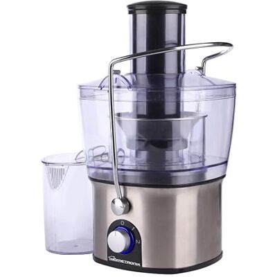 HomeTronix Electric Juicer Fruit Vegetable Citrus Juice Extractor 700W Centrifugal Power Two Speed Whole Fruit Healthy Integrated Juice & Pulp Collectors Easy to Clean Safety Lock, Extra Wide Chute HomeTronix Electric Juicer Fruit Vegetable Citrus Juice Extractor 700W Centrifugal Power Two Speed Whole Fruit Healthy Integrated Juice & Pulp Collectors Easy to Clean Safety Lock, Extra Wide Chute