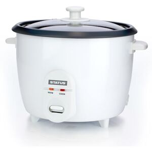 Status Santa Clara Rice Cooker, 1.8L 700W Round Electric Steamer with Keep Warm Function, Non Stick Bowl White (SANTACLARA1PKB4) Status Santa Clara Rice Cooker, 1.8L 700W Round Electric Steamer with Keep Warm Function, Non Stick Bowl White (SANTACLARA1PKB4)