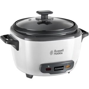 Russell Hobbs Electric Rice Cooker 2kg (14 Portion 145g per serving) Removable non stick bowl, Dishwasher-safe bowl & lid, Steamer basket, measuring cup & spoon inc, Energy Saving, 500W, 27040 Russell Hobbs Electric Rice Cooker 2kg (14 Portion 145g per serving) Removable non stick bowl, Dishwasher-safe bowl & lid, Steamer basket, measuring cup & spoon inc, Energy Saving, 500W, 27040