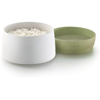 Lékué Quick Quinoa and Rice Cooker, Green Lékué Quick Quinoa and Rice Cooker, Green