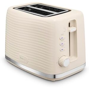Swan ST19034CRM Wave 2-Slice Toaster, 7 Browning Levels, Defrost, Cancel & Reheat Functions, Removable Crumb Tray, Hidden Cord Storage, Non-Slip Feet, Cream Swan ST19034CRM Wave 2-Slice Toaster, 7 Browning Levels, Defrost, Cancel & Reheat Functions, Removable Crumb Tray, Hidden Cord Storage, Non-Slip Feet, Cream
