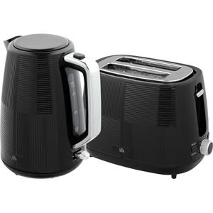 HOMCOM Kettle and Toaster Set, 1.7L 3000W Fast Boil Kettle & 2 Slice Toaster Kitchen Set with 7 Level Browning Controls, Defrost, Reheat, Boil-Dry Protection, Black HOMCOM Kettle and Toaster Set, 1.7L 3000W Fast Boil Kettle & 2 Slice Toaster Kitchen Set with 7 Level Browning Controls, Defrost, Reheat, Boil-Dry Protection, Black