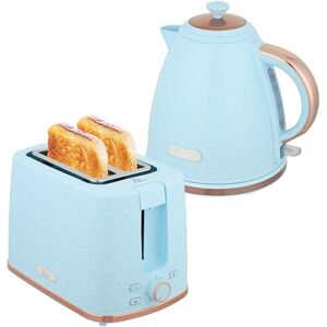 HOMCOM Kettle and Toaster Set, 1.7L 3000W Fast Boil Jug Kettle with Auto Shut Off, 2 Slice Toaster with 7 Level Browning Controls & Crumb Tray, UK Otter Thermostat, Light Blue HOMCOM Kettle and Toaster Set, 1.7L 3000W Fast Boil Jug Kettle with Auto Shut Off, 2 Slice Toaster with 7 Level Browning Controls & Crumb Tray, UK Otter Thermostat, Light Blue