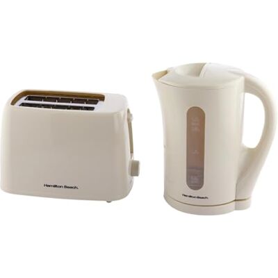 Hamilton Beach - Essentials Breakfast Set - Cream - 1.7L - Kettle Hamilton Beach - Essentials Breakfast Set - Cream - 1.7L - Kettle