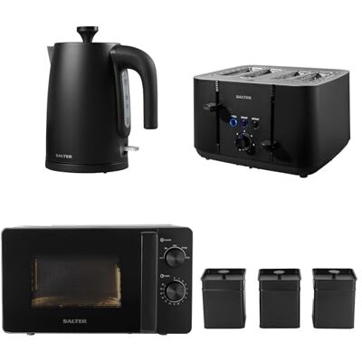 Salter - Kuro - FastBoil - Tea/coffee/sugar tins - Kettle Salter - Kuro - FastBoil - Tea/coffee/sugar tins - Kettle
