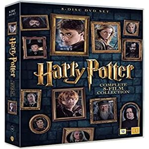 WB Warner Bros Harry Potter The Complete Collection of 8 Movies (8 Discs) DVD, in Old English WB Warner Bros Harry Potter The Complete Collection of 8 Movies (8 Discs) DVD, in Old English