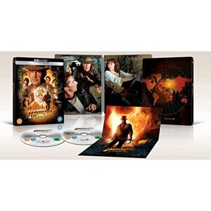Paramount Home Entertainment Indiana Jones and The Kingdom of The Crystal Skull 4K & Blu-ray Steelbook Paramount Home Entertainment Indiana Jones and The Kingdom of The Crystal Skull 4K & Blu-ray Steelbook