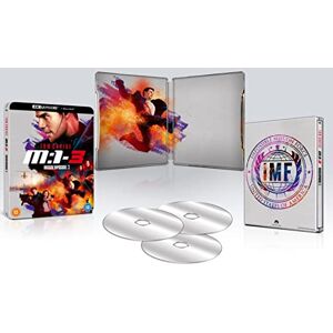 Paramount Home Entertainment Mission: Impossible 3 4K UHD + Blu-ray Steelbook Paramount Home Entertainment Mission: Impossible 3 4K UHD + Blu-ray Steelbook