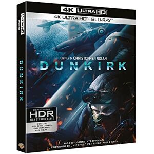 Warner Bros dunkirk (4k ultra hd+blu ray) BluRay Italian Import Warner Bros dunkirk (4k ultra hd+blu ray) BluRay Italian Import