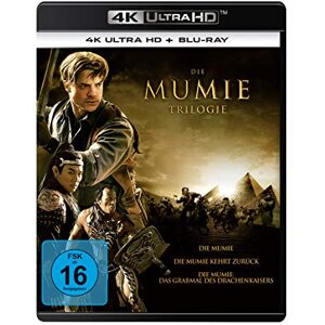 Universal Pictures Die Mumie Trilogie Die Mumie / Die Mumie kehrt zurück / Die Mumie: Das Grabmal des Drachenkaisers (3 4K Ultra HD) (+ 3 Blu-rays) Universal Pictures Die Mumie Trilogie Die Mumie / Die Mumie kehrt zurück / Die Mumie: Das Grabmal des Drachenkaisers (3 4K Ultra HD) (+ 3 Blu-rays)