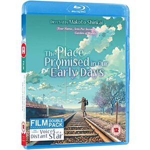 Anime Ltd Place Promised in Our Early Days / Voices of a Distant Star Twin Pack Standard Blu-Ray Anime Ltd Place Promised in Our Early Days / Voices of a Distant Star Twin Pack Standard Blu-Ray