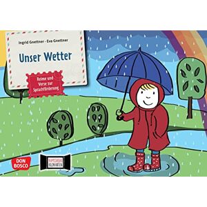 Gnettner, Ingrid Unser Wetter. Kamishibai Bildkartenset: Reime und kurze Verse zur Sprachförderung mit dem Erzähltheater. Für Kita-Kinder ab 3 Jahren. Verbessert Wortschatz, Merkfähigkeit & Konzentration. Gnettner, Ingrid Unser Wetter. Kamishibai Bildkartenset: Reime und kurze Verse zur Sprachförderung mit dem Erzähltheater. Für Kita-Kinder ab 3 Jahren. Verbessert Wortschatz, Merkfähigkeit & Konzentration.
