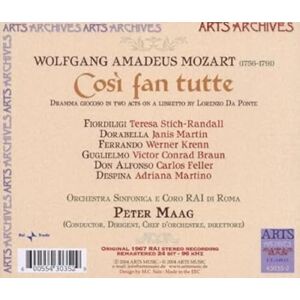 Mozart: Cosi fan tutte Mozart: Cosi fan tutte