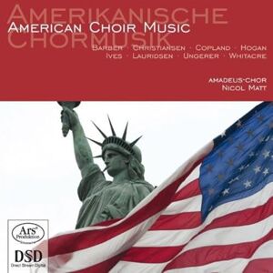 American Choral Music Works by Barber/Copland/Ives/Hogan/a.o. American Choral Music Works by Barber/Copland/Ives/Hogan/a.o.