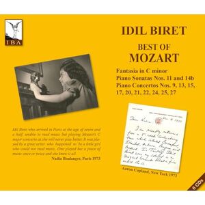 Best of Mozart Fantasia in C minor; Piano Sonatas Nos. 11 and 14b; Piano Concertos Nos. 9, 13, 15, 17, 20, 21, 22, 24, 25, 27 Best of Mozart Fantasia in C minor; Piano Sonatas Nos. 11 and 14b; Piano Concertos Nos. 9, 13, 15, 17, 20, 21, 22, 24, 25, 27