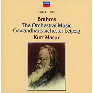 Kurt Masur Brahms: Complete Orchestral Music Kurt Masur Brahms: Complete Orchestral Music