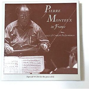 Monteux in France: 1952-1958 (8CD) Monteux in France: 1952-1958 (8CD)